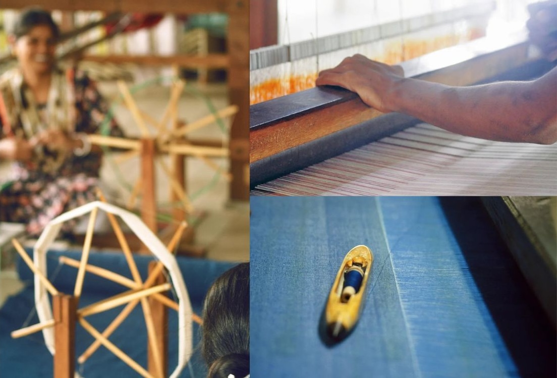 Traditional Hand Weaving Process